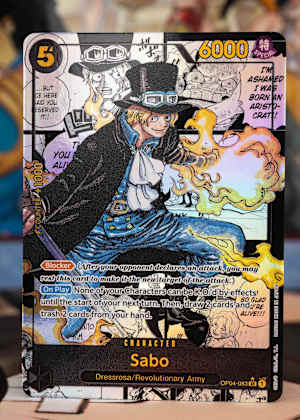 Sabo Op04 One Piece Card Game